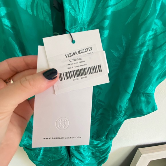 NWT Sabina Musayev mini dress - Picture 5 of 9